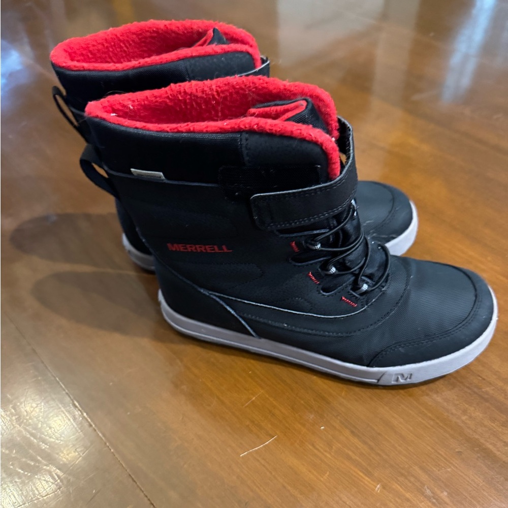Boys Merrell Lined Boots